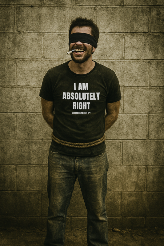 I Am Absolutely Right – Premium Unisex Crewneck T-Shirt