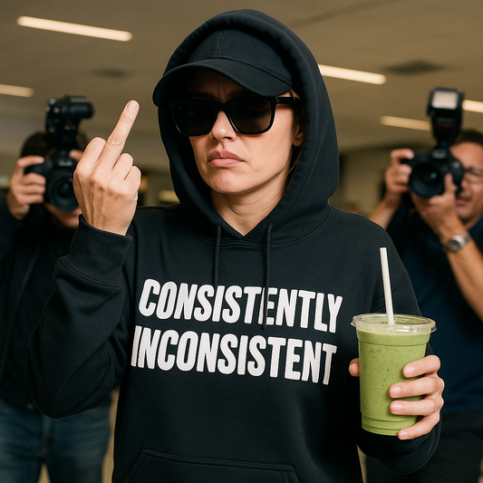 Consistently Inconsistent – Premium Unisex Crewneck T-Shirt